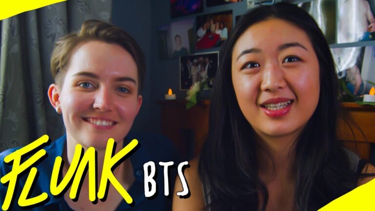 Dani and Ingrid – Behind the scenes on Flunk season 1