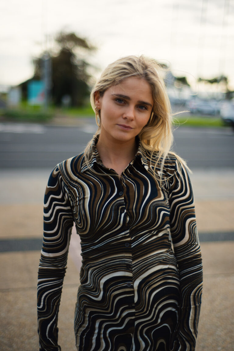Interview with Kelsey Lampard as Larissa in Flunk