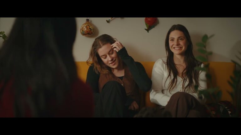 Awkward love triangle? Clip from The Girl That Got Away (2025) movie